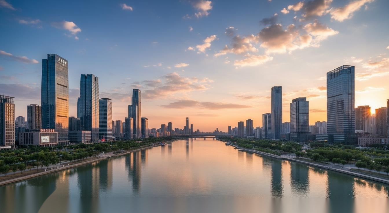 迈广高球网络科技太原汾河商务景观