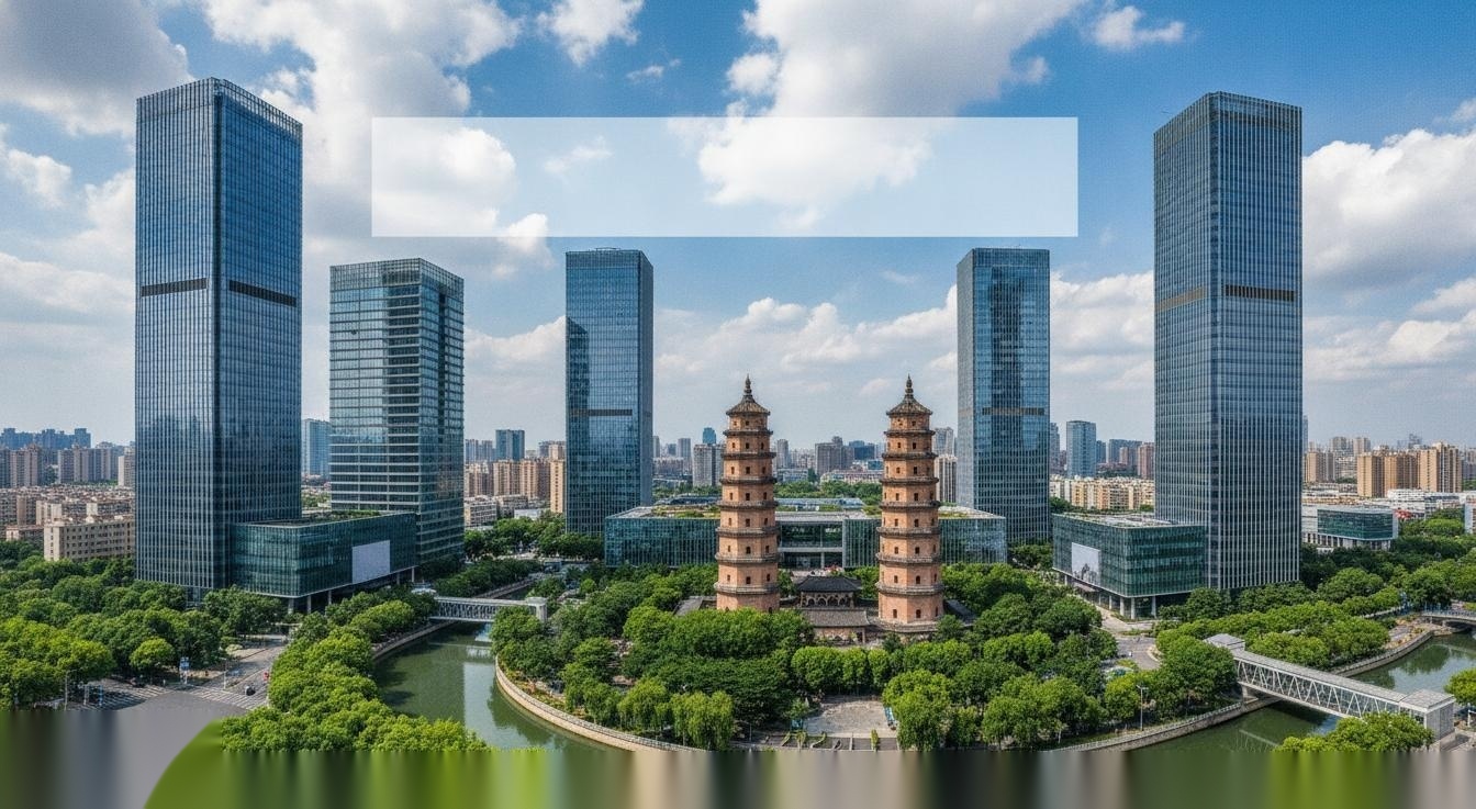 迈广高球网络科技太原双塔城市景观